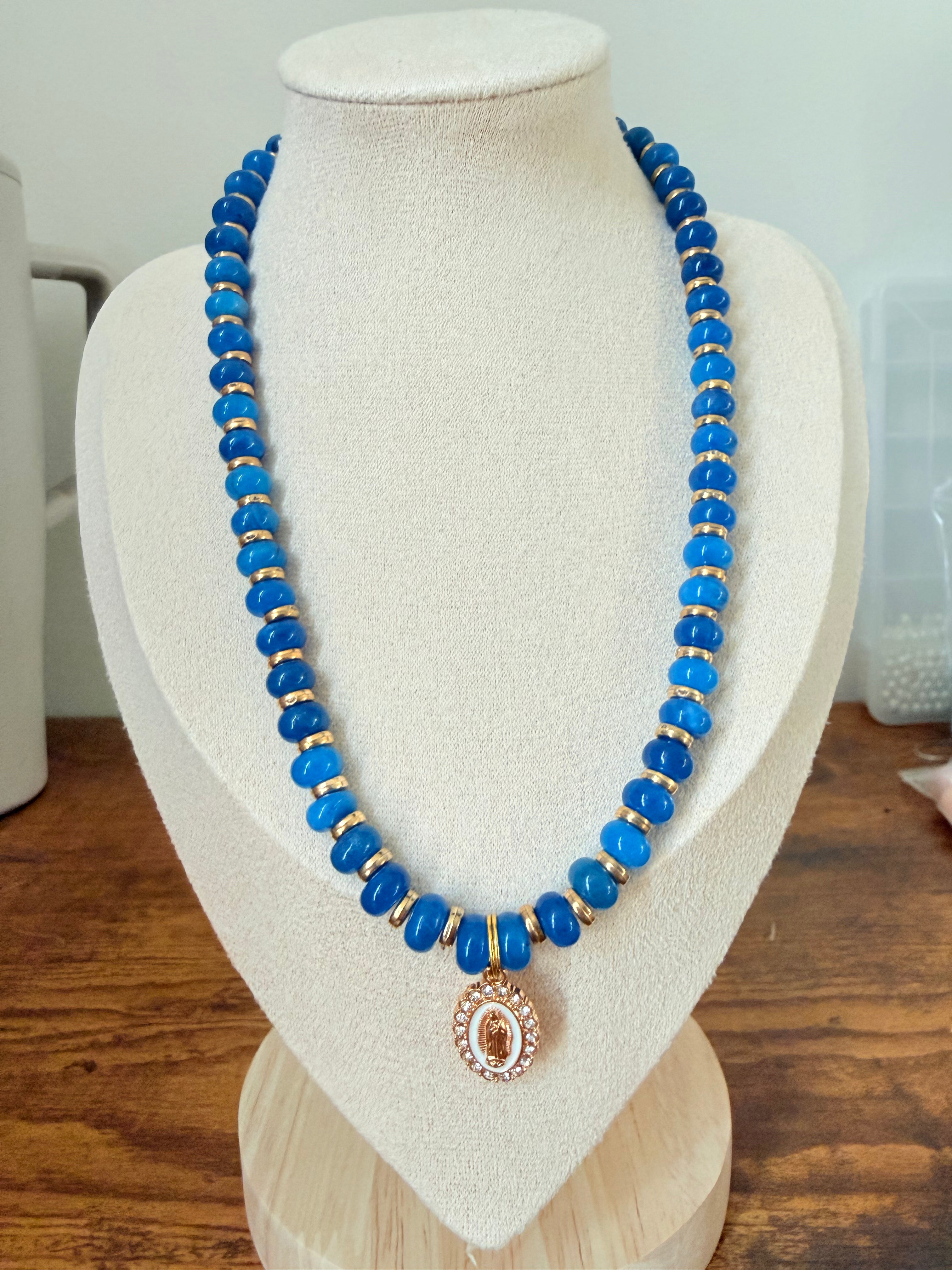 Virgin Mary Charm Necklaces