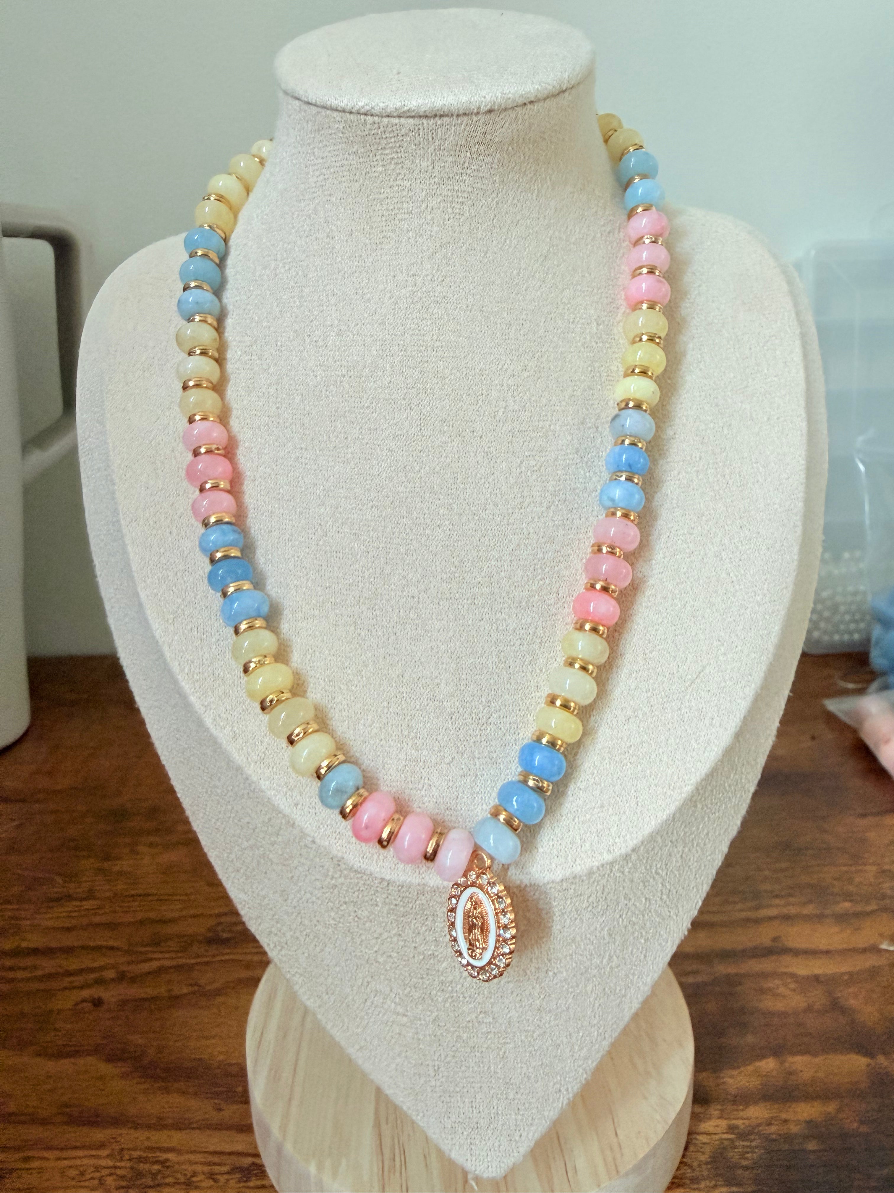 Virgin Mary Charm Necklaces